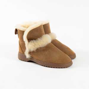 Spilled Wool Mini Sheepskin Boot