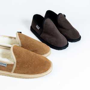 The Suede Enclosed Sheepskin Slipper