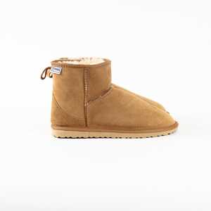 Slippers: Calico Twinface Sheepskin Low Boot