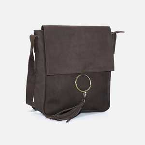 Satchels: Ring Satchel (crazy horse leather)