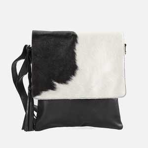 Large Cowhide Messenger