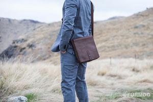 Messenger Bags: Furman Studded Messenger