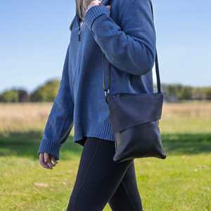 All Leather: Mini Raw Cut Cowhide Handbag