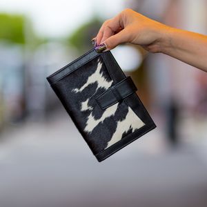 Cowhide Wallets: Passport Caddy