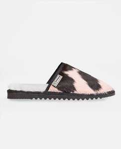 Cowhide Scuff: Cotton Candy Moodles