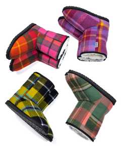 Tartan Scuff: Tart Tall Boot