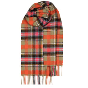 Woollen Scarves: Bowhill Bruce of Kinnaird Lambswool Scarf | Wool Scarf
