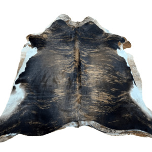 Tri Brindle Cowhide Rug
