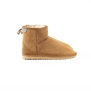Sheepskin Boots: Calico Twinface Sheepskin Low Boot