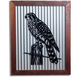 Falcon / Kārearea Outdoor Wall Art