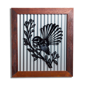 Fantail / Pīwakawaka Outdoor Wall Art
