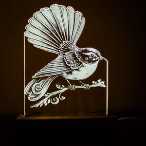 Lighting: Fantail Acrylic LED Light