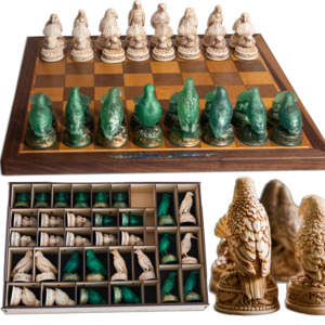 NZ Native Bird Chess Set