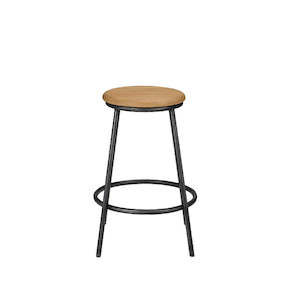 Calia Solid Oak Living Dining Furniture: Calia Counter Stool - Oak