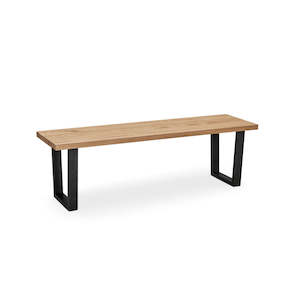 Calia Solid Oak Living Dining Furniture: Calia Large Oak Bench - 1800