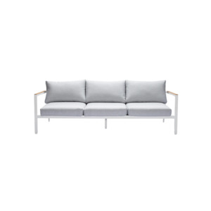Back In Stock: Copenhagen Outdoor 3-Seater Sofa - White