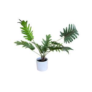 Faux Plants: Potted Xanadu Philodendron Plant