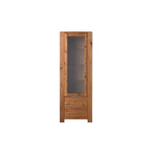 Timberdining: Imola Tower Left Hand - Wild Oak / Oak Veneer Timber - Natural Oil