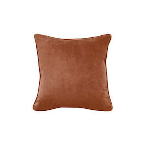 All Soft Furnishings: Cushion - Montpellier Double Sided Velvet With Feather Inner - Spice