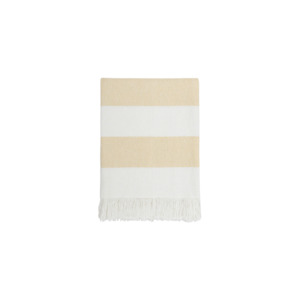 Throw - Cheltenham - 100% Cotton - Butter