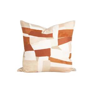 Cushion - Lucio With Feather Inner - Sienna