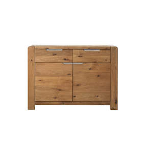 Living Dining Sale: Imola 2-Door Sideboard - Wild Oak / Oak Veneer Timber - Natural Oil