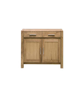 Timberdining: Modena Sideboard 2 door / 2 drawer - Oak / Oak Veneer Timber - Natural Oil