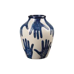 Broste Ada Vase - Mime Blue/Ada Grey