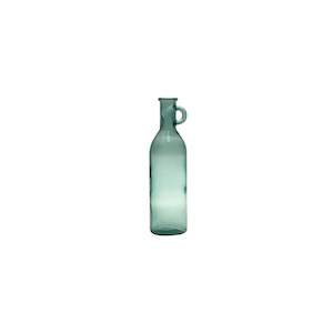 Recycledbottleshandlownvase: Sina Bottle 50cm - Natural Green