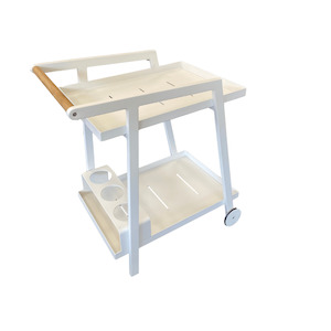 Outdoor Accessories: Copenhagen Outdoor Drinks Trolley - White