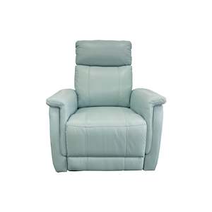 Salerno Power Recliner with Power Headrest and Battery - Urban Sofa - Rio Duck E&hellip;
