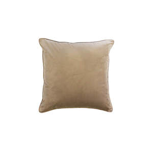 Whites: Cushion w Feather Inner - Quattro - Walnut