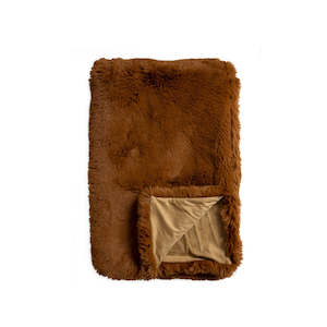 Throw - Pele Faux Fur - Sienna