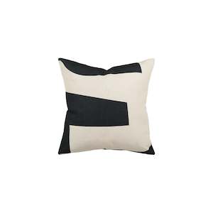 Outdoor Decor: Outdoor/Indoor Cushion - Meelan - Black - Made from 100% Polyester