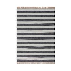Rug - Indoor/Outdoor Reversible - Piha Summit Charcoal/Natural - 160x230cm