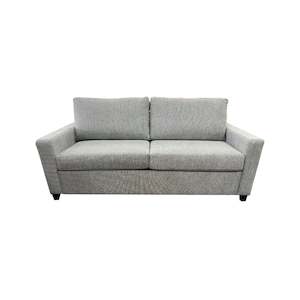 Lounge Available Now: Raven Queen Bi-fold Sofabed - NZ Made - Grade E2 Jake Gravel Fabric
