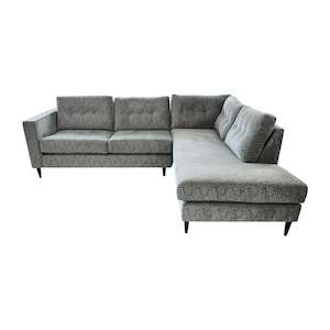 Lounge Available Now: Prague 2.5L + Cnr Extn ChseR - NZ Made - Plaza Duck Egg Fabric