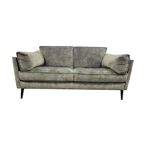 Velvet Furniture: Lawson 3 Str Sofa - Urban Sofa - Forest Velvet Fabric
