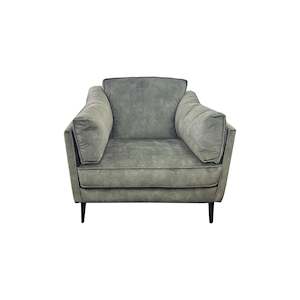 Lawson Lounge Chair - Urban Sofa - Forest Velvet Fabric