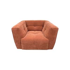 Cruz Lounge Chair - Urban Sofa - Ansell Clay Fabric