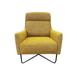 Trento Occasional Chair - Urban Sofa - Chacha Mustard Fabric
