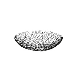 All Decor Home Accessories: Twig Bowl - Black
