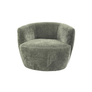New Arrivals Furniture: Petal Occasional Swivel Chair - Urban Sofa - Ansell Forrest Green Fabric