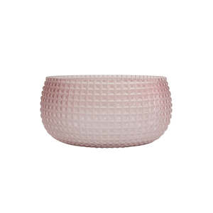 All Decor: Rocko Bowl - 28cm - Smoky Pink
