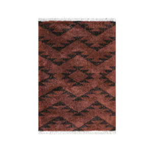 Soft Furnishings Home Decor Rugs Accessories: Rug - Ankara (Heatset Polypropylene) - 160x230cm - Terracotta