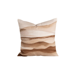 All Soft Furnishings: Cushion - Namib With Feather Inner - Tan