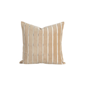 Cushion - Eden With Feather Inner - Barley