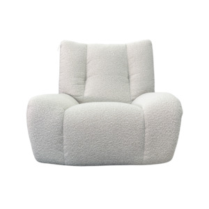 Elton Swivel Rocker Recliner Chair - Urban Sofa - Legend Beige Fabric