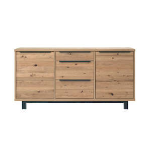 Arriving Soon: Florence Large Sideboard - Oak Timber Brushed/Lacquer