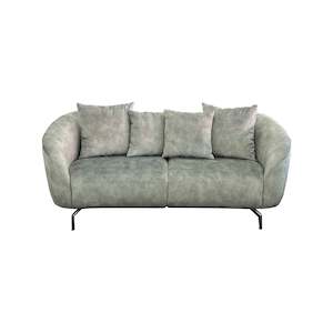 Dove 2.5-Seater Sofa - Urban Sofa - Misty Grey Velvet